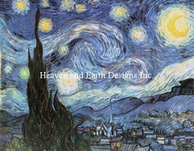 Diamond Painting Canvas - A Starry Starry Night VV